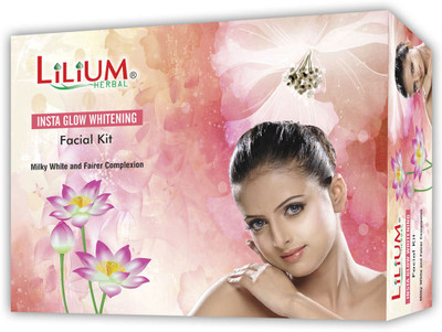

Lilium Herbal Insta Glow Whitening Facial Kit 80 g