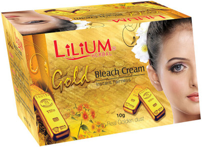 

Lilium Herbal Gold Instant Fairness Bleach Cream(10 g)