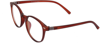 

Mykindofstore Full Rim Oval Frame(135 mm