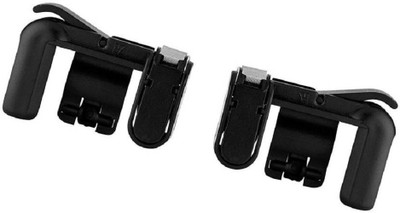

Buy Genuine PUBG Mobile Game Controller, Gamers Yard 1 Pair Sensitive Game Triggers for PUBG/Knives Out/Rules of Survival L1R1 Game Joysticks Gamepad for Android iOS Phones (Design 3) Gaming Accessory Kit(Black, For Android, iOS)