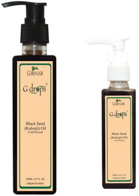 

G Drops Black Seed(kalonji) Oil Combo(200ml+100ml) Hair Oil(300 ml)