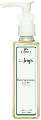 

G Drops Castor & Coconut Mix Oil 100ml Hair Oil(100 ml)
