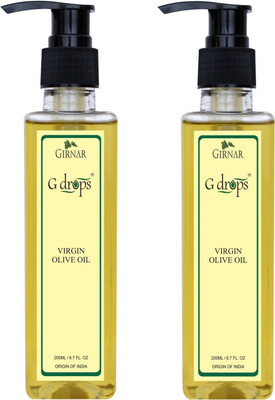 

G Drops Virgin Olive Oil Combo(200mlx2) Hair Oil(400 ml)