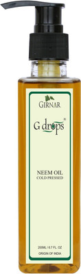 

G Drops Neem Oil Cold Pressed 200ml Hair Oil(200 ml)