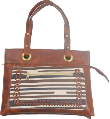 

RUMKEEZ Hand-held Bag(Brown)