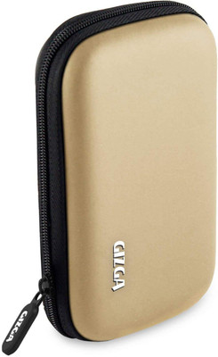 

Gizga Essentials HARD SHELL 2.5 Hard Drive Case(For 2.5 inch Hard Drive, Gold)
