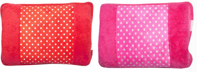 

saioni Super Comfort 2 Pack of Velvet Electric Warm Gel Bag With Auto Cutoff Electric 1 L Hot Water Bag(Multicolor)