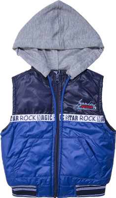 

Terry Fator Sleeveless Printed Baby Boys Jacket, Royal blue 15