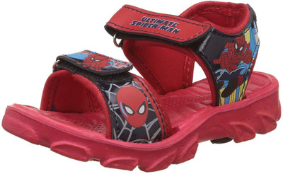 

Spiderman Boys Velcro Strappy Sandals(Red