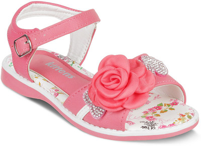 

KITTENS Girls Velcro Flats(Pink, Peach