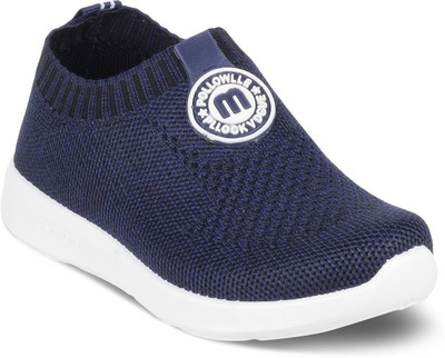

KITTENS Boys Slip on Sneakers(Dark Blue, Navy