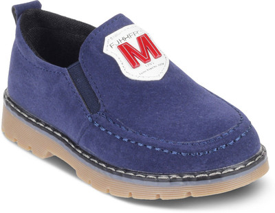 

KITTENS Boys Slip on Sneakers(Dark Blue, Navy