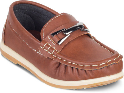 

KITTENS Boys Slip on Sneakers(Brown