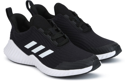

ADIDAS Boys Lace Running Shoes(Black, Cblack/ftwwht/cblack