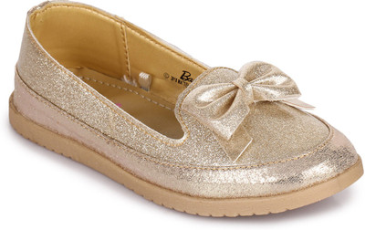 

Barbie Girls Slip on Ballerinas(Gold