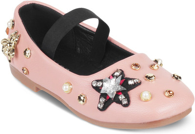 

KITTENS Girls Slip on Ballerinas(Pink