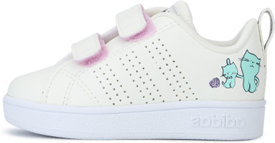 

ADIDAS Boys Strap Tennis Shoes(White, Clowhi/clowhi/onix