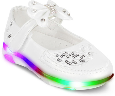 

KITTENS Girls Slip on Ballerinas(White