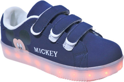 

FEETWELL Boys & Girls Velcro Sneakers(Blue