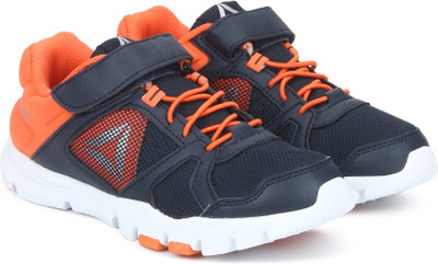 

REEBOK Boys Lace Walking Shoes(Blue, Navy/lava/wht/slvr