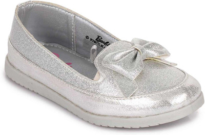 

Barbie Girls Slip on Ballerinas(Silver