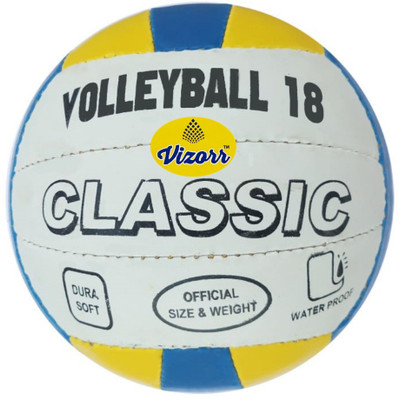 

Vizorr Classic Volleyball - Size: (Pack of 1, Multicolor