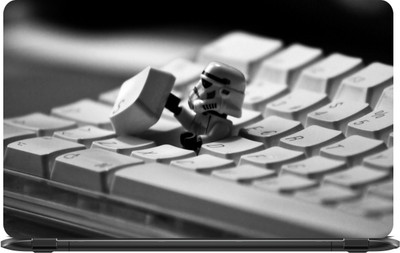 

Lapower Robot in a keyboard Vinyl Laptop Decal 15.6