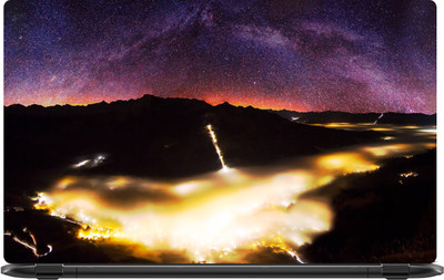 

Lapower Lightning in mountains Vinyl Laptop Decal 15.6