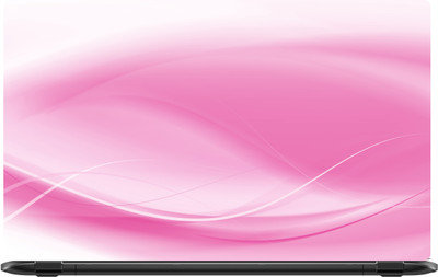 

Lapower Pink and white colour pattern Vinyl Laptop Decal 15.6