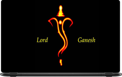 

Lapower Yellow lord Ganesha Vinyl Laptop Decal 15.6