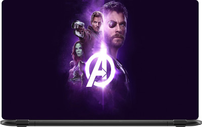 

Lapower Avengers in purple Vinyl Laptop Decal 15.6