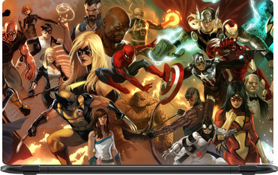 

Lapower Spiderman and superheroes Vinyl Laptop Decal 15.6