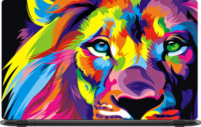 

Lapower Violent lion Vinyl Laptop Decal 15.6