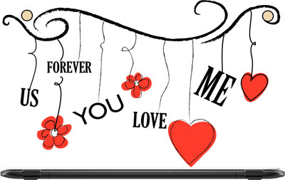 

Lapower Love forever Vinyl Laptop Decal 15.6