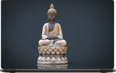 

Lapower Buddha in meditation Vinyl Laptop Decal 15.6