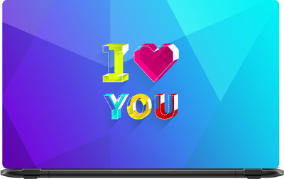 

Lapower I love you Vinyl Laptop Decal 15.6