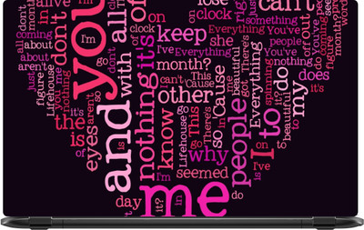 

Lapower You and me Vinyl Laptop Decal 15.6