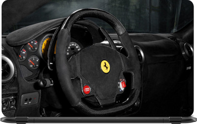 

Lapower Car steering Vinyl Laptop Decal 15.6