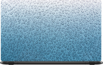 

Lapower Small bubbles in blue colour Vinyl Laptop Decal 15.6