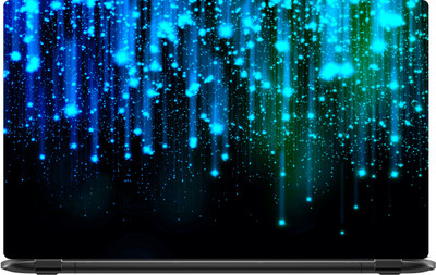 

Lapower Blue lightning glowing Vinyl Laptop Decal 15.6