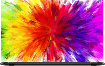 

Lapower Splash of multicolour Vinyl Laptop Decal 15.6