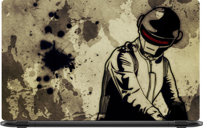 

Lapower Fighter in black and white Vinyl Laptop Decal 15.6
