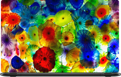 

Lapower Multicolour jellyfish Vinyl Laptop Decal 15.6
