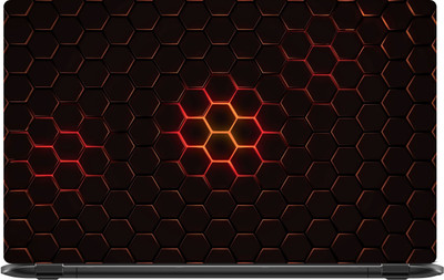 

Lapower Hexagon shape pattern Vinyl Laptop Decal 15.6