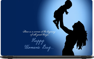

Lapower Happy Women's Day Vinyl Laptop Decal 15.6