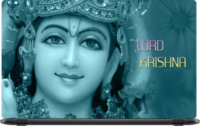 

Lapower Lord krishna with blue eyes Vinyl Laptop Decal 15.6