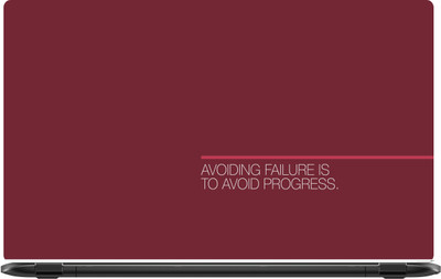 

Lapower Avoiding failure is to avoid progress Vinyl Laptop Decal 15.6