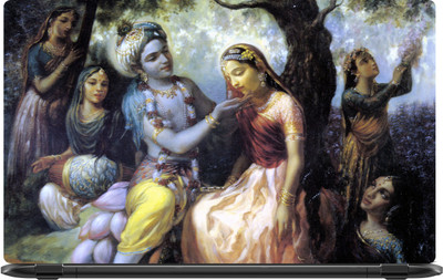 

Lapower Krishna with radha and goopis Vinyl Laptop Decal 15.6
