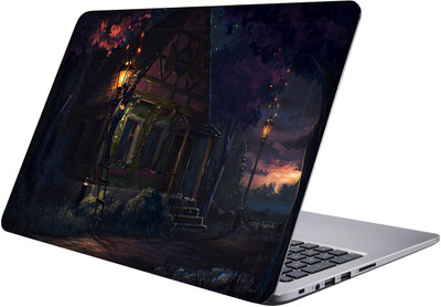

PRINTCLUB house Laptop Sticker 15.6 inch-Premium Quality, UV Printed, Laminated, Bubble Free, Scratchproof Laptop Skin-232 Vinyl Laptop Decal 15.6