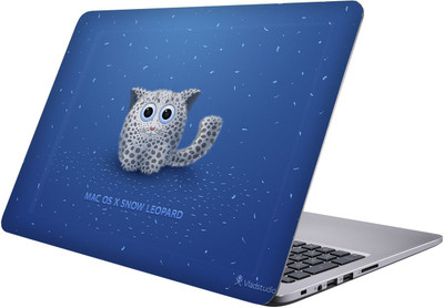 

PRINTCLUB snow leopard Laptop Sticker 15.6 inch-Premium Quality, UV Printed, Laminated, Bubble Free, Scratchproof Laptop Skin-656 Vinyl Laptop Decal 15.6
